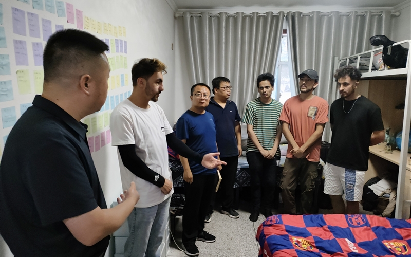 國際合作交流處開展留學(xué)生開學(xué)前安全檢查