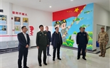 武威軍分區(qū)大校司令員陳習(xí)友一行來(lái)學(xué)校調(diào)研征兵工作
